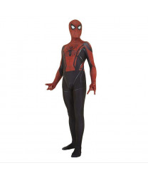 Black Spiderman Comics Polyester Jumpsuit Cosplay Costume + Headgear