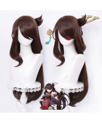 Genshin Impact Beidou Long Cosplay Wig 80 cm + Wig Cap