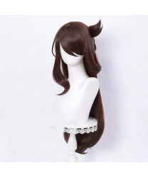 Genshin Impact Beidou Long Cosplay Wig 80 cm + Wig Cap