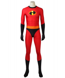 The Incredibles Mr Incredible Bob Parr 3D Jumpsuit Cosplay Costume