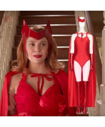 Cosplay Costume for Wanda Vision Scarlet Witch Wanda