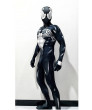Black Spider Man Black Bodysuit spandex Super hero Cosplay Costume