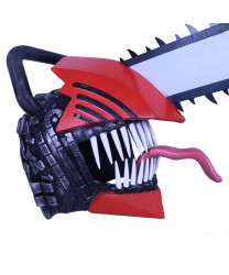Chainsaw Man Denji Helmet Chainsaw Cosplay Accessory Prop PU Edition