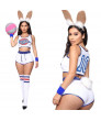 European and American women's clothing Halloween air slam dunk vest shorts women's clothing