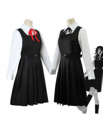 Chainsaw man COS suit Three Eagles uniform school uniform pleated skirt cosplay chainsaw man war demon suit