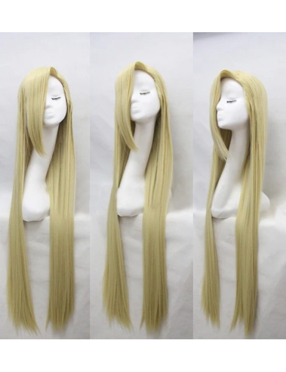 Shippuden Ino Yamanaka Yellow Long Straight Role Cosplay Wig 100 cm