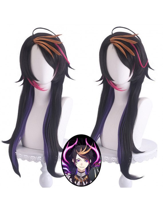 Vtuber Nijisanji Luxiem Shu Yamino Cosplay Wigs