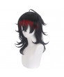 Virtual YouTuber Vtuber Nijisanji 2434 Vox Akuma Black Red Cosplay Wig