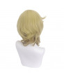 Vtuber Nijisanji Luca Golden Short Cosplay Wigs