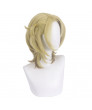 Vtuber Nijisanji Luca Golden Short Cosplay Wigs