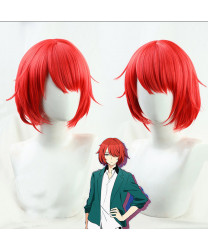 Pretty Boy Detective Club Fukuroi Michiru Red Anime Cosplay Wig