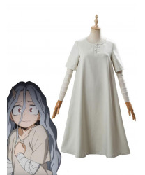 My Hero Academia Eri Light Gray Dress With Armwear Cosplay Costume