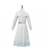 Beastars Haru White Long Sleeves Dress Cosplay Costume