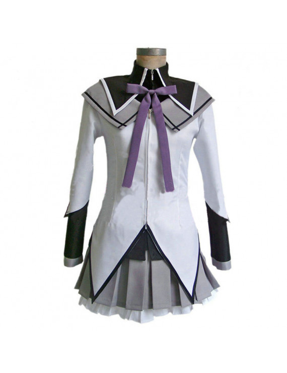 Puella Magi Madoka Magica Akemi Homura Dress Cosplay Costume