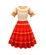 Encanto Dolores Madrigal Dress Disney Cosplay Costumes for Kid Children