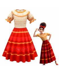 Encanto Dolores Madrigal Dress Disney Cosplay Costumes for Kid Children