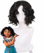 Encanto Mirabel Madrigal Black Short Curly Style Cosplay Wig
