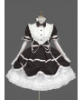Tailor-made Pink And White Cute Bows Sweet Lace Lolita Dress Short sleeve Dress