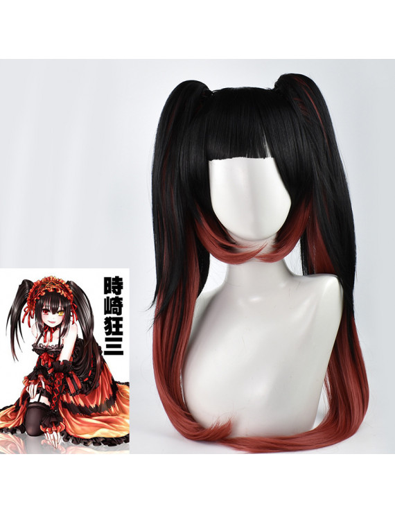 Date A Live Tokisaki Kurumi Nightmare Normal Role Cosplay Wig