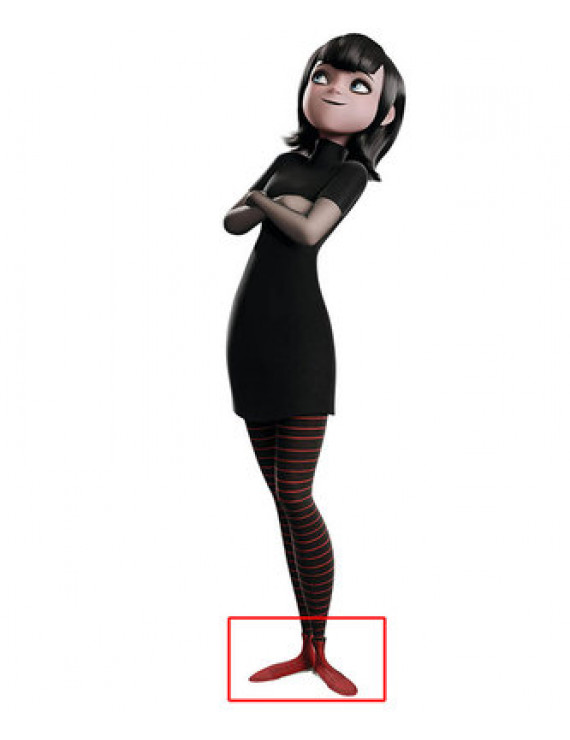 Hotel Transylvania Mavis Dracula Red PU Cosplay Shoes