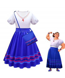 Encanto Luisa Dress Cosplay Costumes for Kid Children