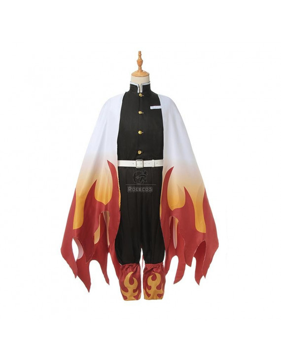Demon Slayer Rengoku Kyoujurou Uniform Cosplay Outfit for Male Costume