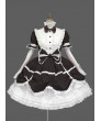 Tailor-made Gothic Lolita Dress Shirt Suit Military police style judge's role style Dress