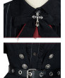 Tailor-made Gothic Lolita Dress Shirt Suit Military police style judge's role style Dress