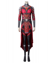 Black Panther Nakia Jumpsuits Cosplay Costume Dora Milaje Aneka Nakia Ayo Jumpsuit