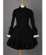 Tailor-made Long Sleeves Cotton Dress Maid Cosplay Costume for Famale