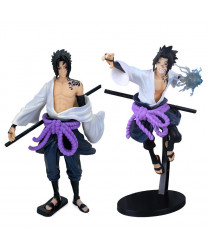 Naruto around the hand-made Chidori Sasuke curse print doll bag in stock car ornaments