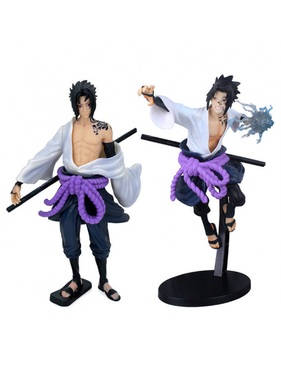 Naruto around the hand-made Chidori Sasuke curse print doll bag in stock car ornaments