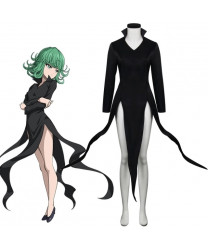 One Punch Man Tatsumaki long sleeves dress Cosplay Costume