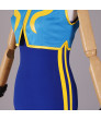 SF Street Fighter Chun Li Dress Girdle Game Cosplay Costume