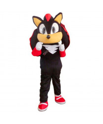 shadow the hedgehog cosplay Costume Black Sonic Mascot Costume