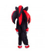 shadow the hedgehog cosplay Costume Black Sonic Mascot Costume