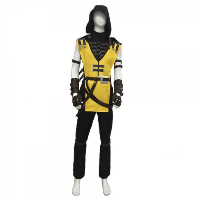Mortal Kombat 11 Hanzo Hasashi Scorpion Cosplay Costume ( free shipping ...