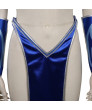 Mortal Kombat Kitana Game Cosplay Costume Halloween Carnival Suit