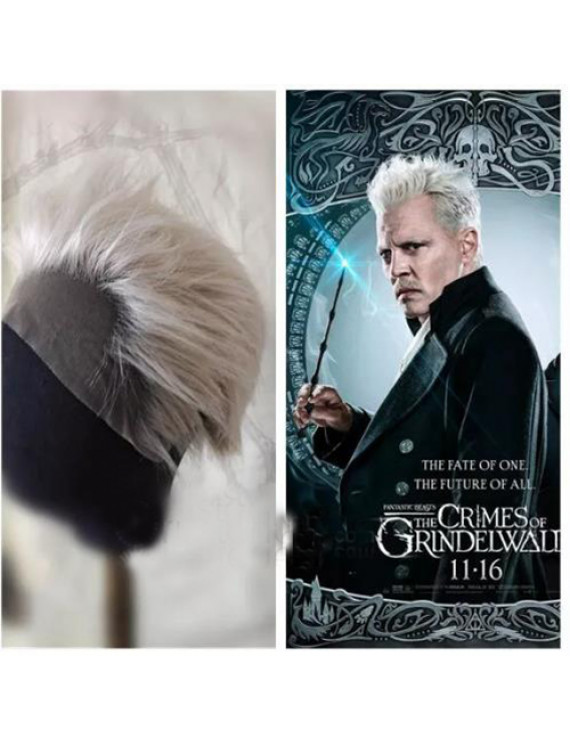 Fantastic Beasts Gellert Grindelwald Light Blonde Lace Front Cosplay Wig