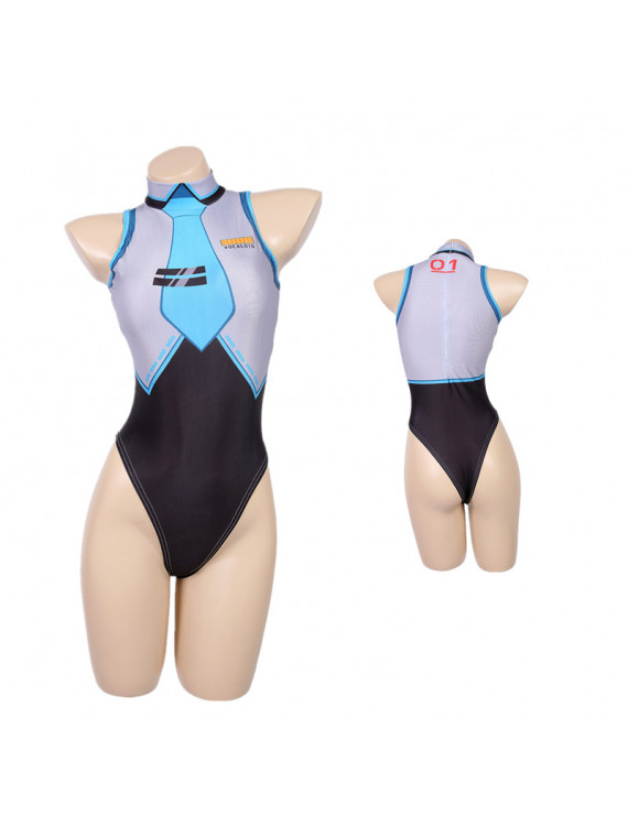 Hatsune Miku Miku Swimsuit cosplay Bikini for Girl