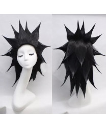 Bleach Kenpachi Zaraki Black Cosplay Wig