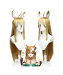 Genshin Impact Gorou Cosplay Wig with Ears