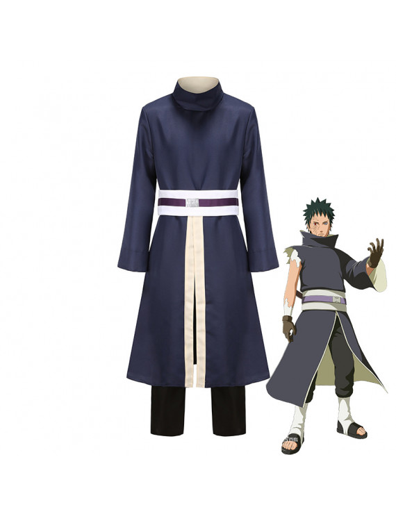 Naruto Akatsuki Ninja Uchiha Tobi Obito Madara Obito Cosplay Costume