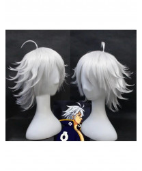 Seven Deadly Sins Estarossa Silver Short Cosplay Wig