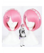 Zero kara Hajimeru Isekai Seikatsu Ram Pink Short Cosplay Wig