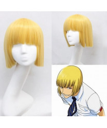 Bleach Shinji Hirako Yellow Short Role Cosplay Wig