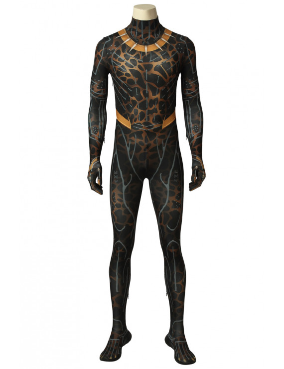 Black Panther Erik Killmonger Game Dress Cosplay Costume