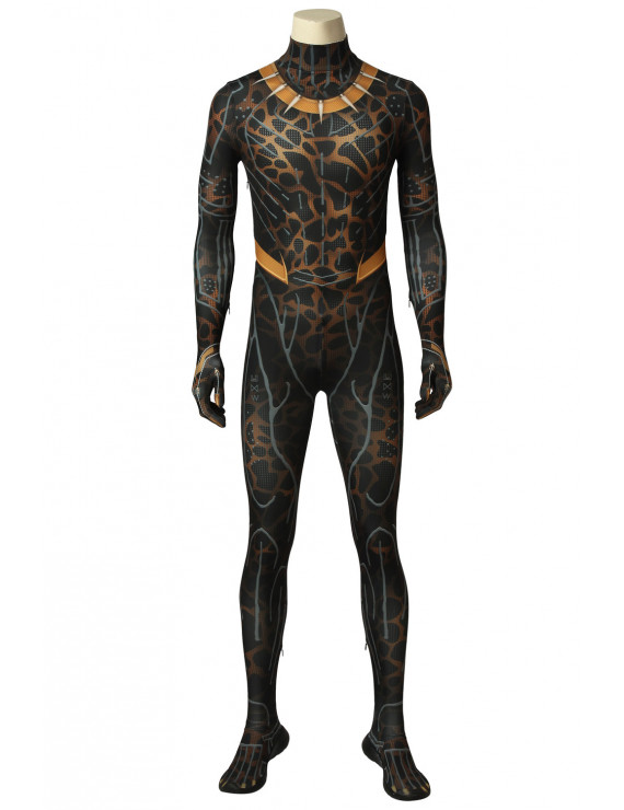 Black Panther Erik Killmonger Game Dress Cosplay Costume