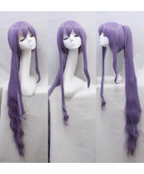 Overlord Shalltear Bloodfallen Long Wavy Role Cosplay Wig + ponytail