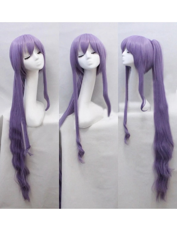 Overlord Shalltear Bloodfallen Long Wavy Role Cosplay Wig + ponytail
